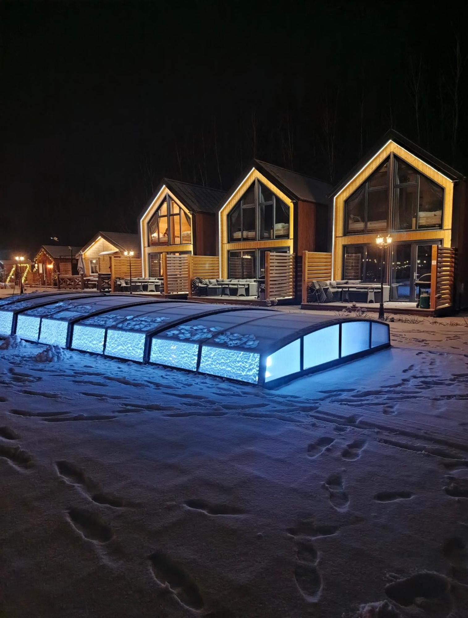 Grabska Osada - 100m Od Suntago Park-domki Ogrzewane Caloroczne Resort